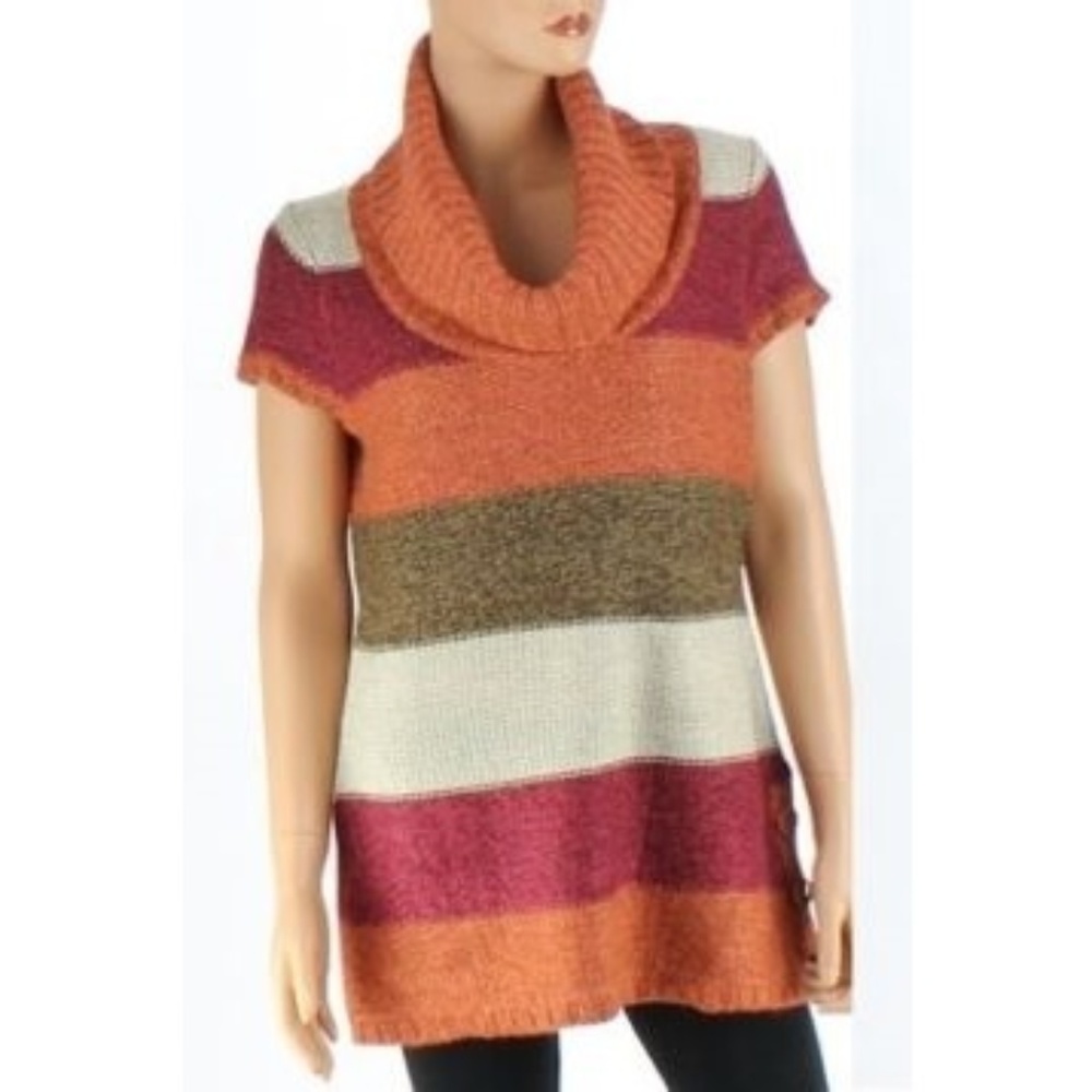 New Nordstrom Missguided Cap Sleeve Cowl Sweater